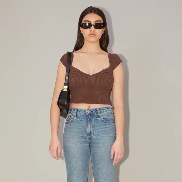 Uncle Studios Tops - NWT Uncle Studios Sweetheart Knit Top